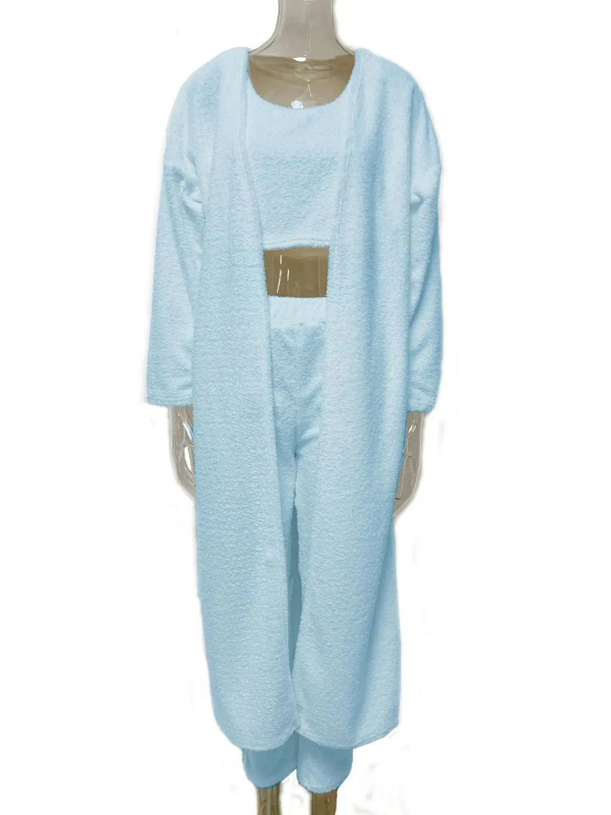 Product photo of 3-Piece Fuzzy Fleece Loungewear Set – view 7