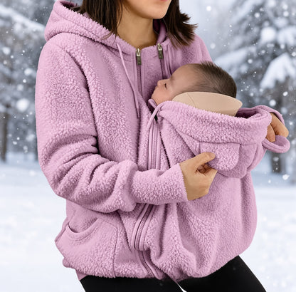 Cozy Baby Carrier Hoodie for Moms